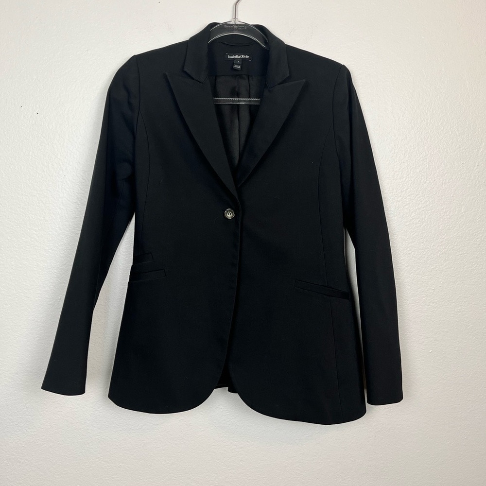 Isabella Oliver Maternity One Button Blazer